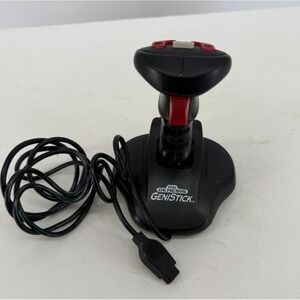 SEGA Genesis Genistick Flight Stick Controller Model 1656 Vintage Arcade Joystic